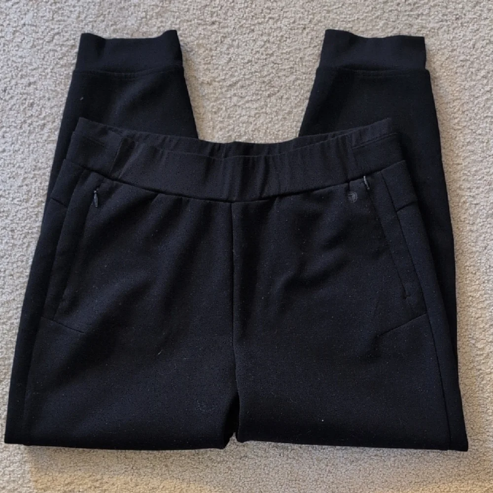 T By Talbots Black Athleisure Joggers Size Large